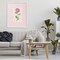 Stupell Industries Pink Stripe Rose Framed Giclee, design by Lisa Wehmeyer